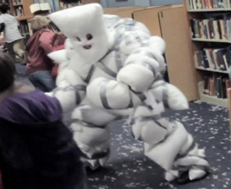 the michelin man, defensive form