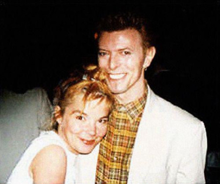 Bjork and David Bowie in the 90s!