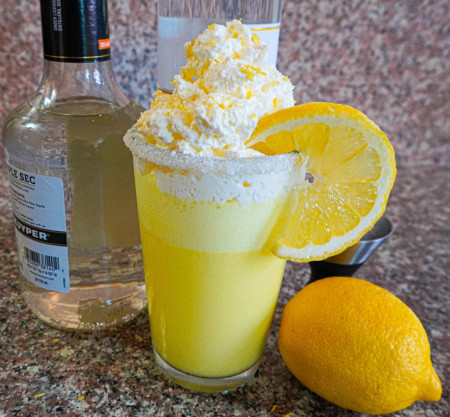 Whipped Lemonade Lemon Drop Martini