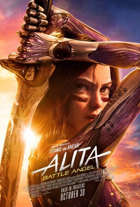 New Movie Poster For Alita: Battle Angel Re-Release