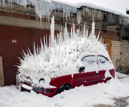 Freezing spikemobile