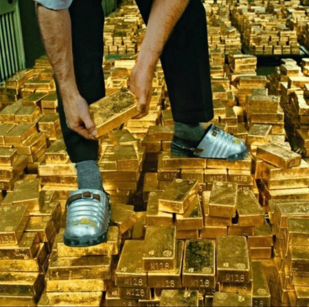 Gold Depository at the New York Federal Reserve, 1959