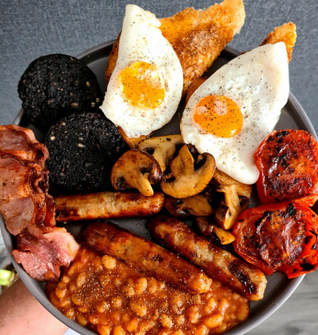 Sunday morning fry-up