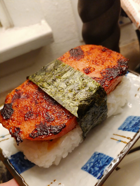 Homemade Teriyaki Spam Musubi