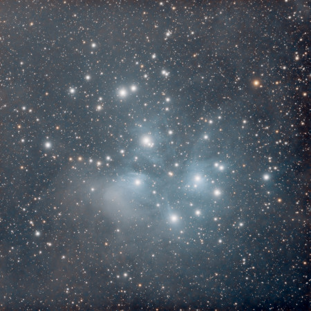 The Pleiades (aka The Seven Sisters, aka Subaru, aka M45)