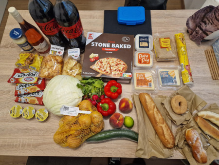 40€ worth of groceries in Czechia