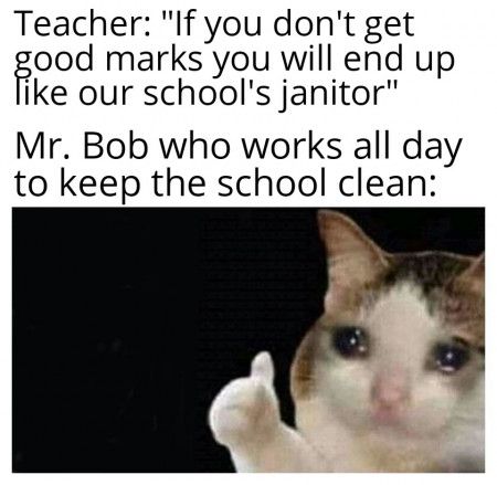 Poor Bob just wanted to help