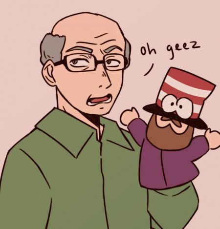 I drew Mr Garrison