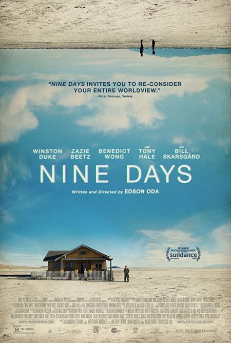 New Poster for Fantasy Drama &#039;Nine Days&#039; Starring Winston Duke, Zazie Beetz, and Bill Skarsgard - A reclusive man conducts a series of interviews with human souls for a chance to be born