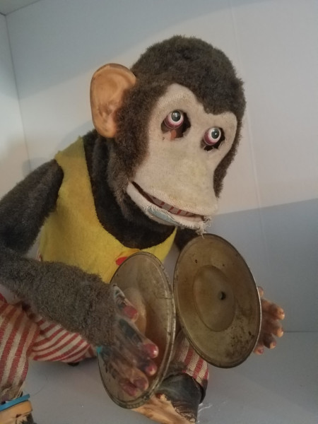 Nightmare Monkey on Friend&#039;s shelf 🐒