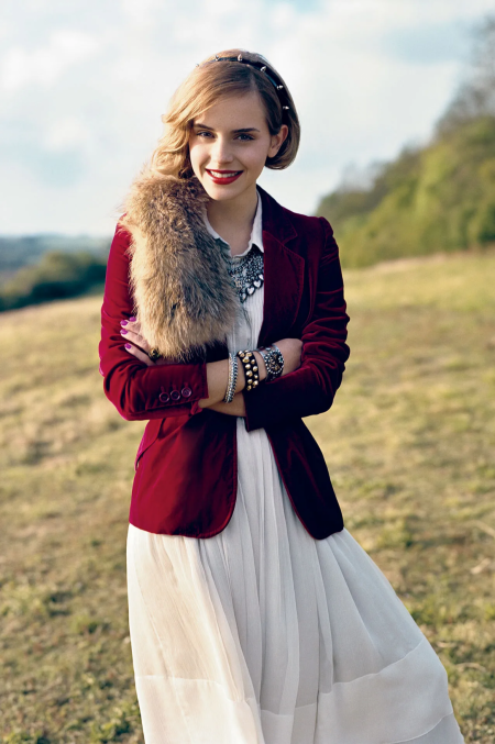 Classy Emma for &quot;Teen Vogue&quot;(june 2009)