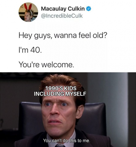 We feel old