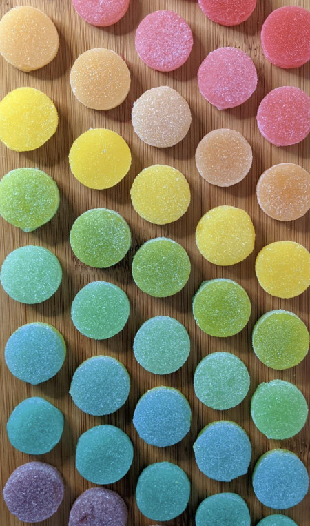 Sour gummies