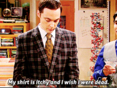 Sheldon is a whole mood