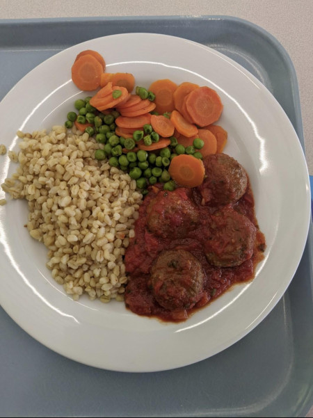 High School lunch in Switzerland (12. 50 francs)