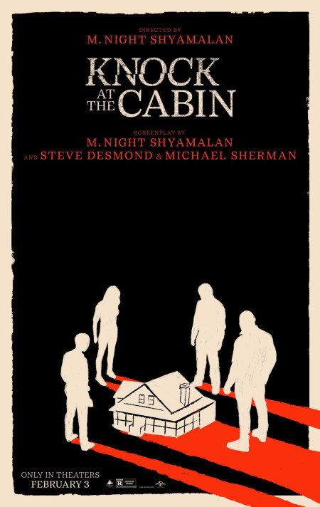 Official Poster for M. Night Shyamalan&#039;s &#039;Knock at the Cabin&#039;