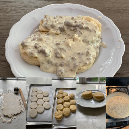 Biscuits &amp;amp; Gravy from Scratch