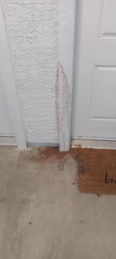 Neighbors puked on our door, then emails the office, blames us