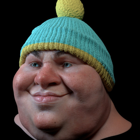 Cartman sculpture