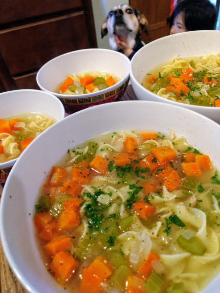 Chicken noodle soup