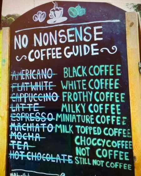 How do you like your coffee?