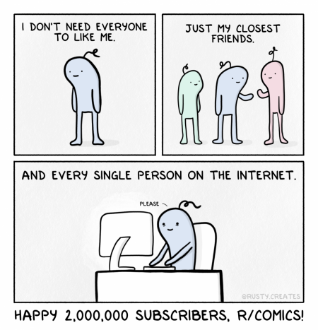 Two Million Subscriber Celebration: A Special Comic from No Happy People