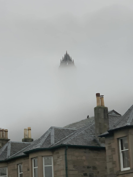 The Wallace monument in Scotland