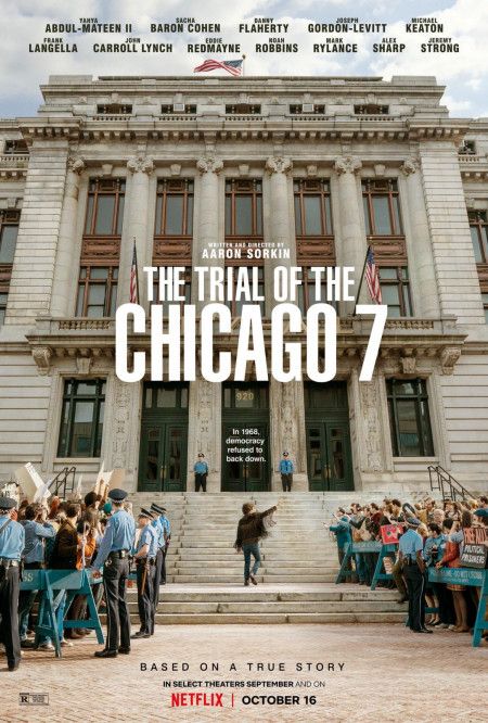 Official Poster for “THE TRIAL OF THE CHICAGO 7”