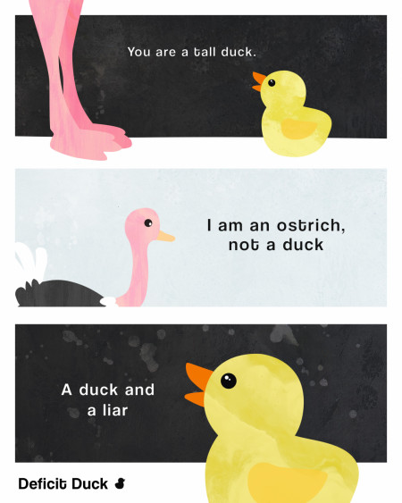 Tall duck