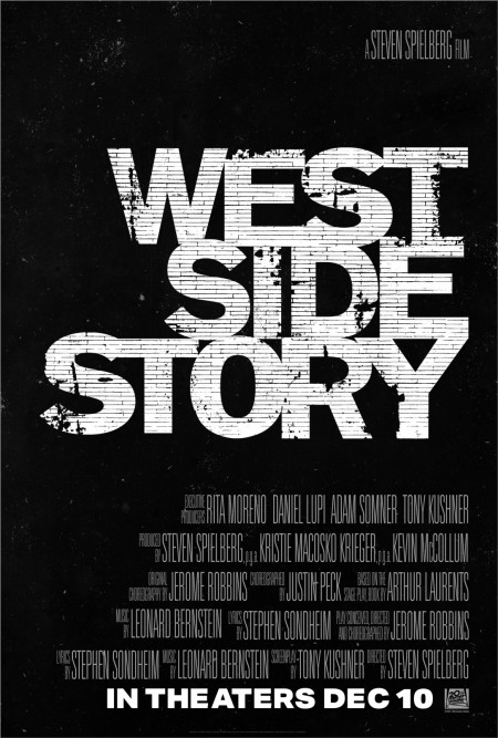 Official poster for Steven Spielberg&#039;s &#039;West Side Story&#039;