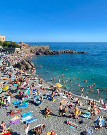 Genoa, Italy. 30 °C at Halloween