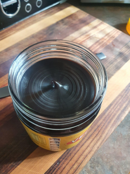 This fresh jar of Vegemite