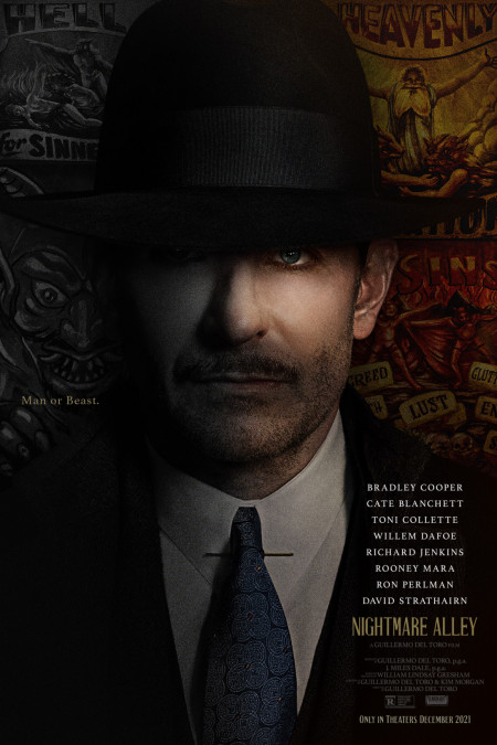 First poster for Guillermo del Toro’s &#039;Nightmare Alley&#039;