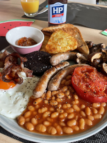 An Aussie’s attempt at an English fry up… 😥