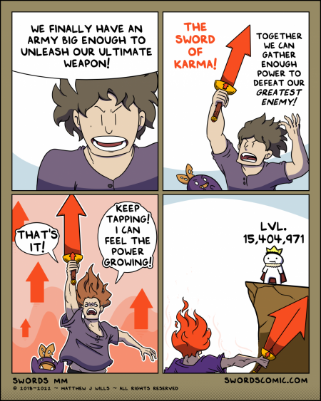 Two Million Subscriber Celebration: A Special Comic from Swords