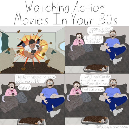 Action movies changed when I turned 30