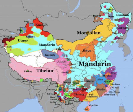 Languages spoken in China