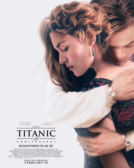 Official Poster for ‘Titanic’ rerelease, February 10th
