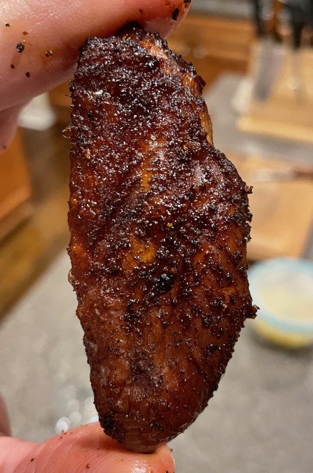 Smoked Spicy Chicken Wings