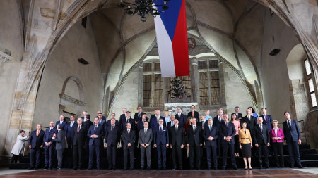 44 European+ leaders at EPC summit in Prague, October 6, 2022