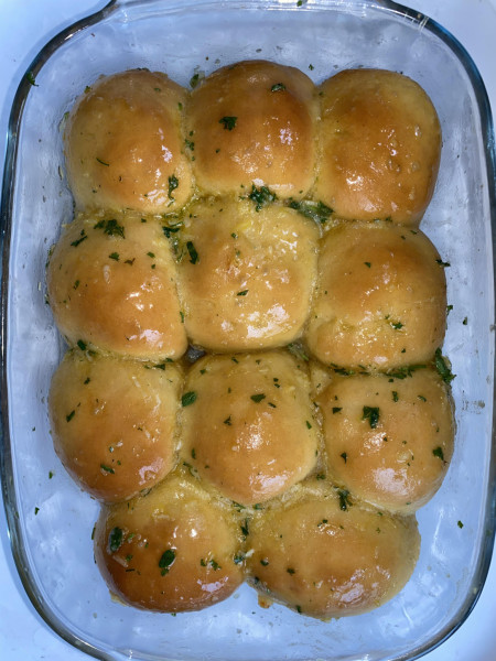 Garlic butter rolls