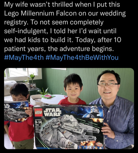 Kid&#039;s got an awesome dad!