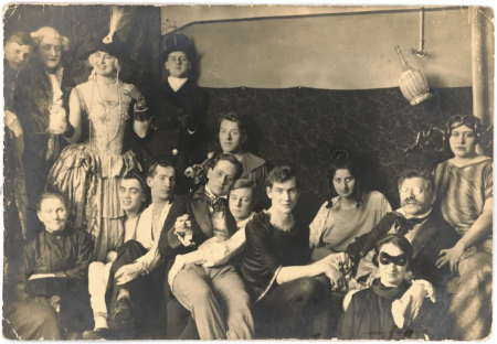 Costume party at the Institute for Sexual Research in Berlin during the 1920s and the Weimar Republic