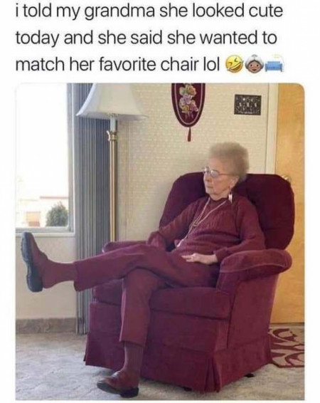 Grandma for the win