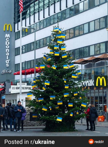 Christmas tree in Berlin