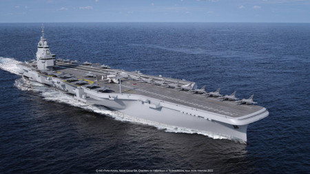 New CGI of PANG - the future French aircraft carrier