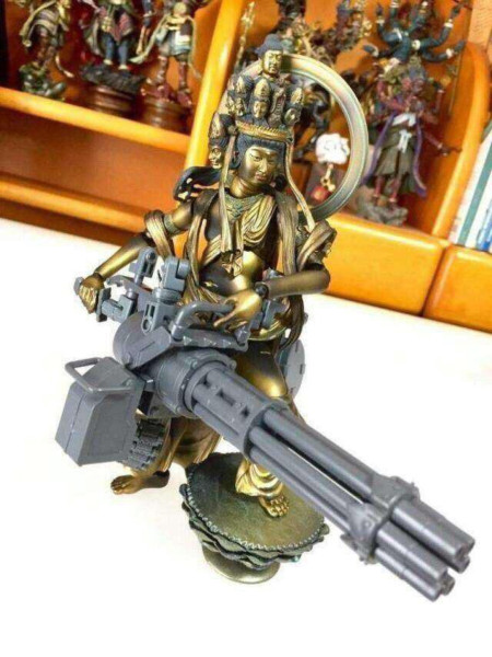 Buddha, Defender of Asia and Buddhism