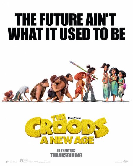 Official Poster For &#039;The Croods: A New Age&#039;