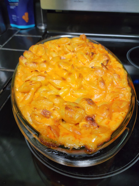 Buffalo Chicken Gouda Mac &amp;amp; Cheese