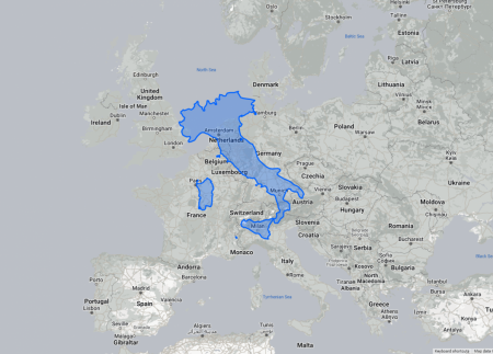 Italy compared to Europe